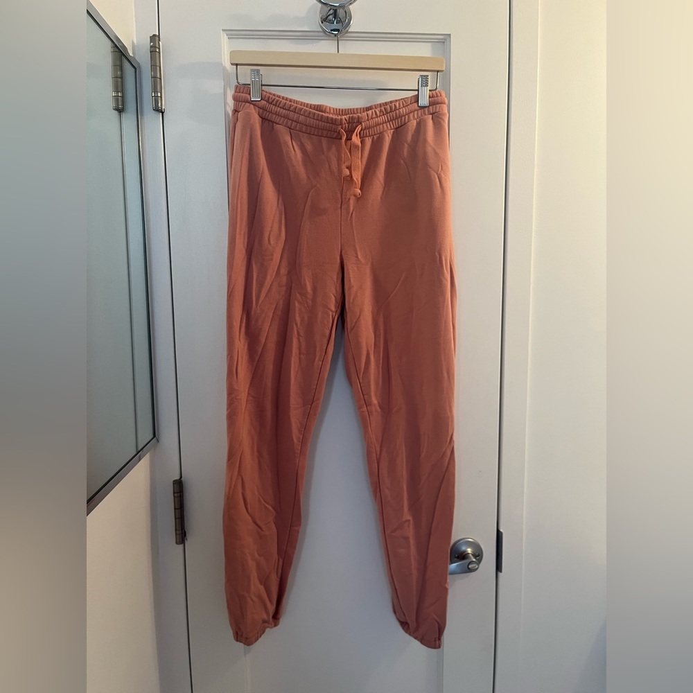 Madewell Make Weekends Longer Pink Joggers